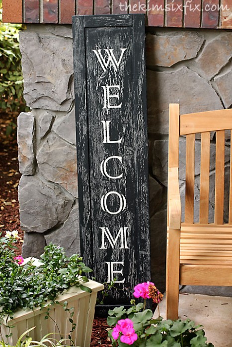 antique sign