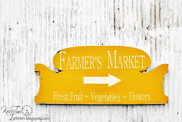 Farmer's Market Sign