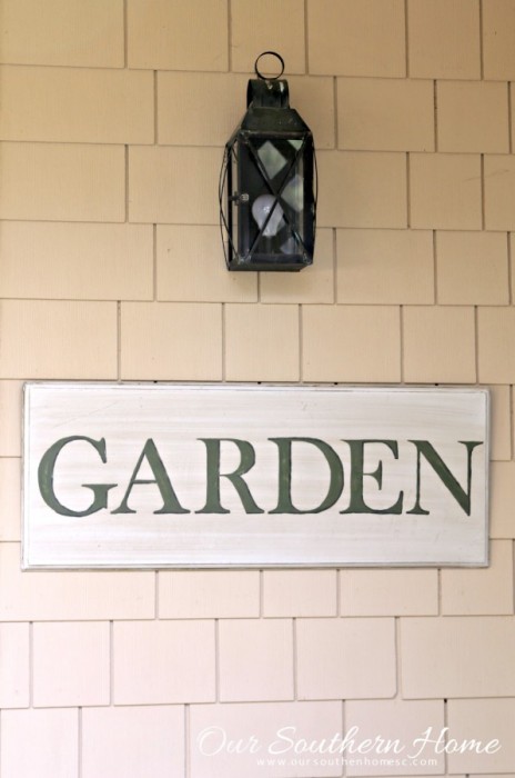 garden sign