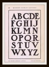 Antique-Alphabet-Font-framed
