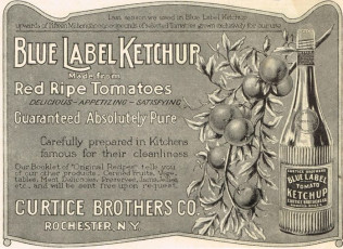 blue label ketchup