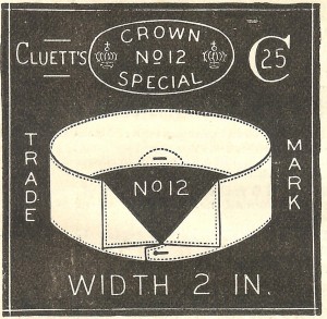 Antique Advertisement Collars