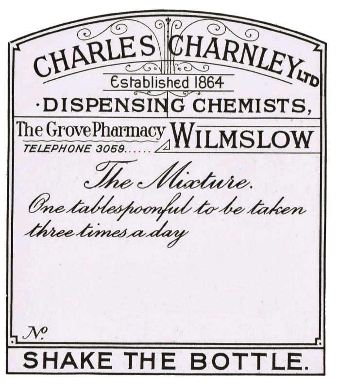 Antique Pharmacy Labels Printables from Knick of Time