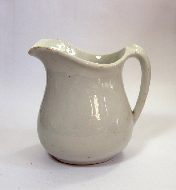 Primitive Tepco Ironstone Cream Pitcher