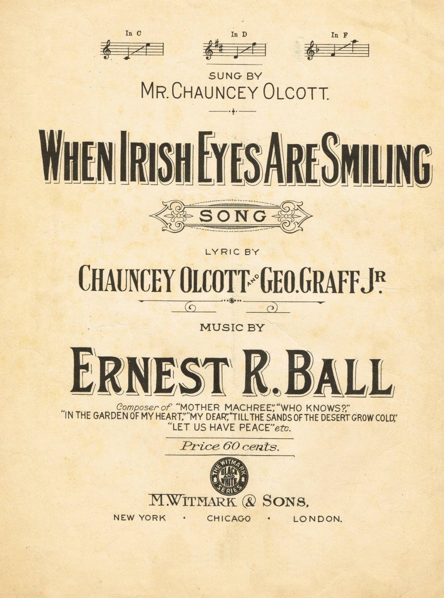 When Irish Eyes are Smiling - KnickofTime.net