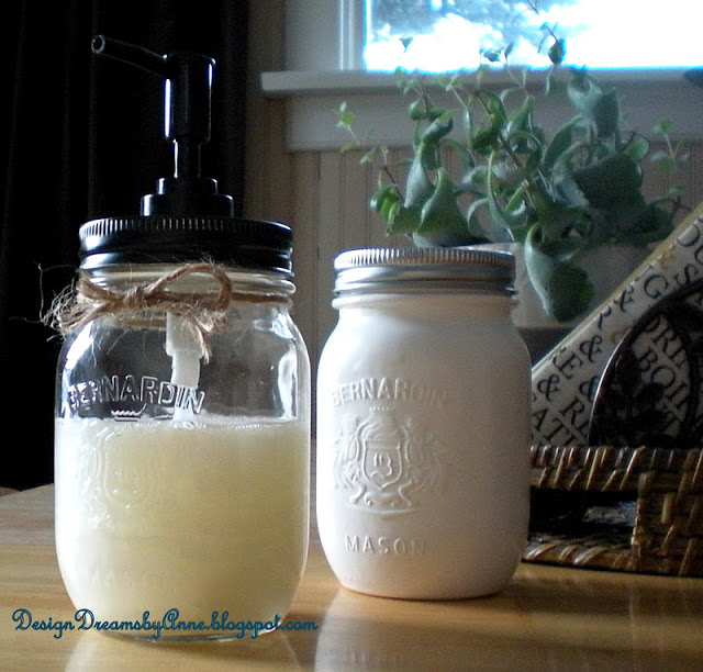 Make a Mason Jar Soap Dispenser for your farmhouse decor - KnickofTime.net