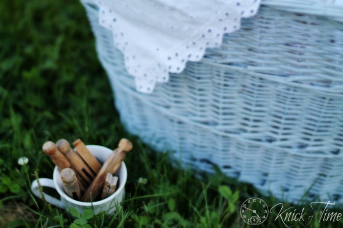 Vintage Wooden Clothes Pins
