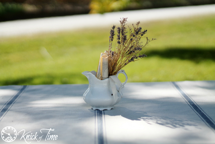 Ironstone Pitcher and Lavender