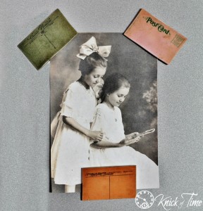 Antique Postcard Magnets via Knick of Time