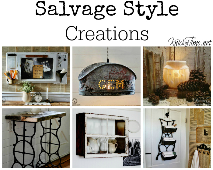 Salvaged and Repurposed Projects