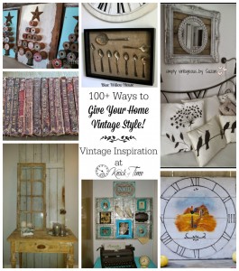 Vintage Home Decor features