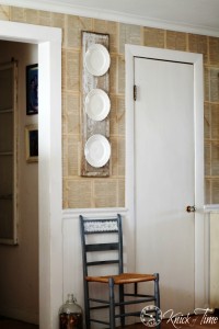 Vintage Plates Display