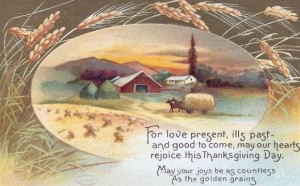 thanksgiving postcard