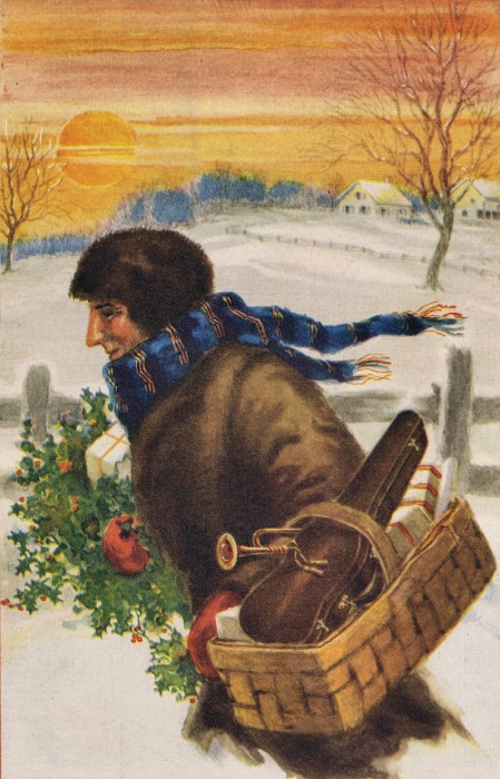 Christmas Printable Magazine Cover 1924