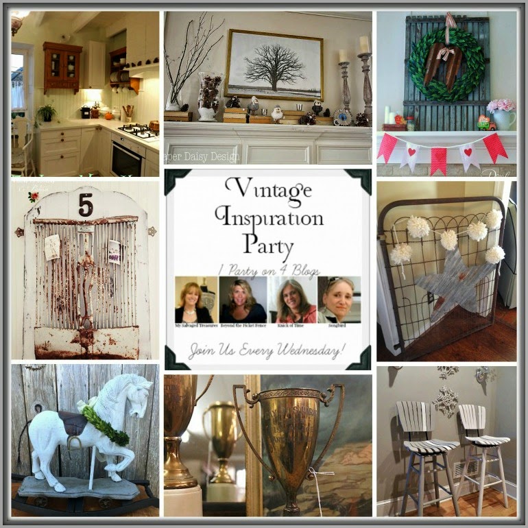 Vintage Inspiration Party #172 - Vintage Decor Galore! - Knick of Time