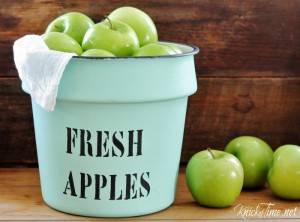 enamelware pail