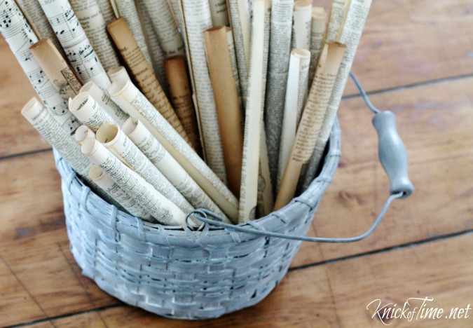 how to age a basket via KnickofTime.net