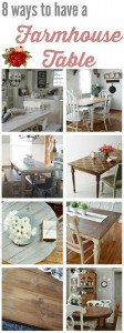 8 ways to get a farmhouse table - KnickofTime.net