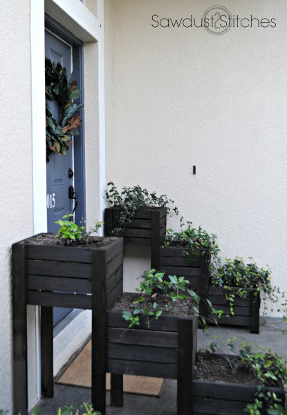 tiered garden planter