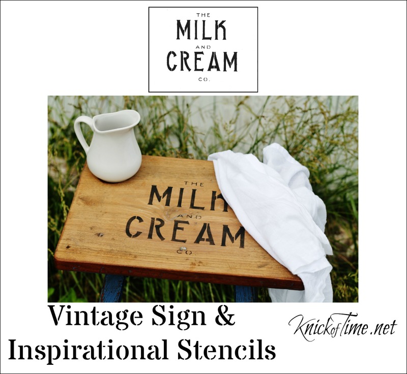 Personalized Milk & Cream Co Sign