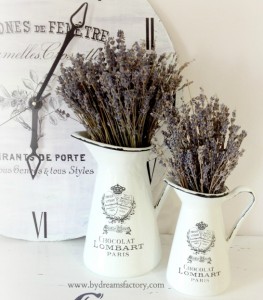 French enamel pitcher