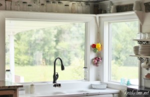 farmhouse kitchen window