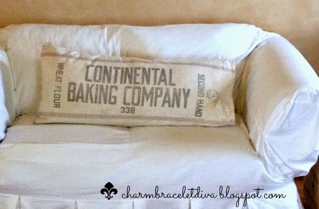 flour sack pillow