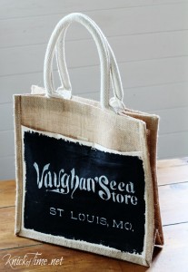 burlap bag