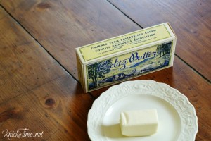 vintage butter box