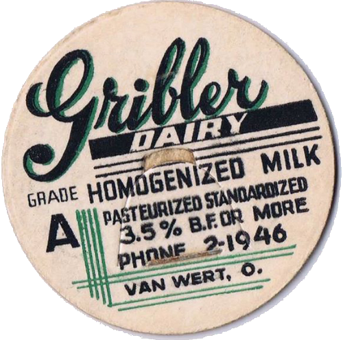 antique ohio dairy milk cap | www.knickoftime.net