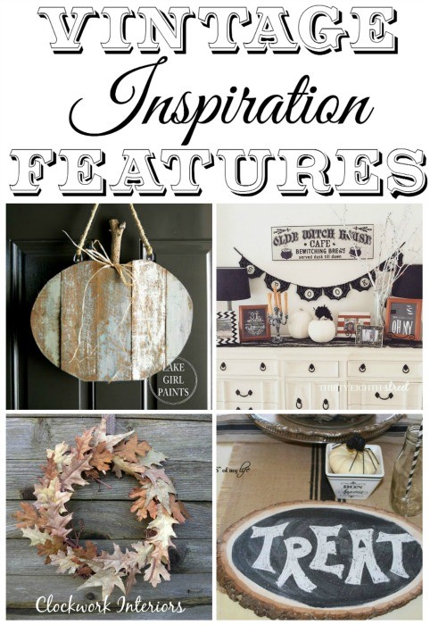 Autumn and Halloween Decor Features from the Vintage Inspiration Party - KnickofTime.net