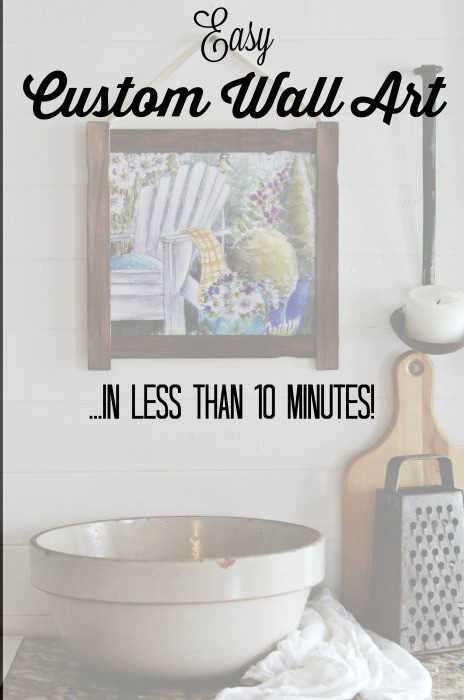Turn outdated calendar pages in custom wall art in less than 10 minutes! I have beautiful new watercolor artwork in my farmhouse kitchen, without spending a dime to do it! - KnickofTime.net