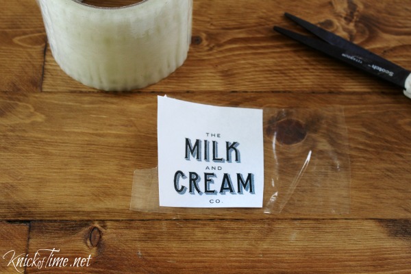 image transfer with tape - KnickofTime.net