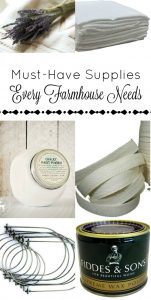 Shop for my favorite supplies that I use over and over again in my farmhouse style decorating - www.knickoftime.net