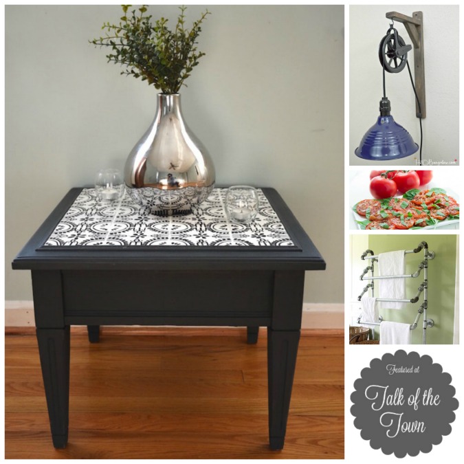 Talk of the Town link party features at Knick of Time | www.knickoftime.net