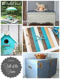 Talk of the Town link party featured links at Knick of Time | www.knickoftime.net