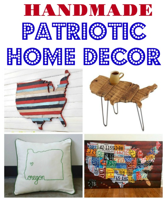 Handmade United States Patriotic Decor | www.knickoftime.net