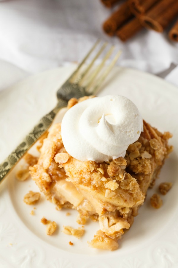 Apple Crisp Bars by Simply Stacie