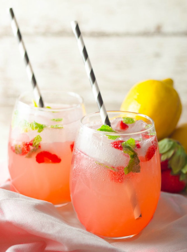 Strawberry Mint Lemonade by Quirky Inspired