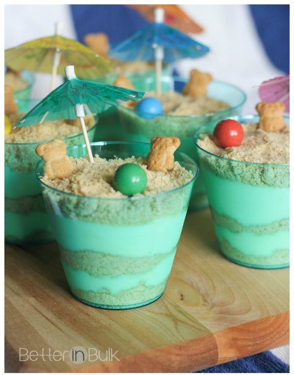 Sand Pudding Cups - Food Fun Family