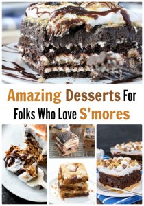 Amazing S'mores Desserts For Folks Who Love S'mores! A round-up from Knick of Time | knickoftime.net