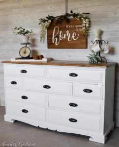 Farmhouse Dresser featured at Knick of Time