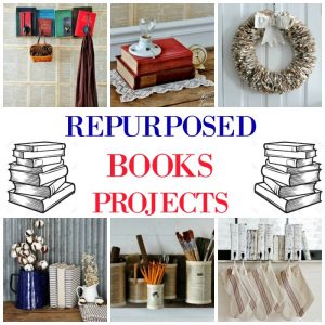 Repurposed Book Projects by Knick of Time | knickoftime.net