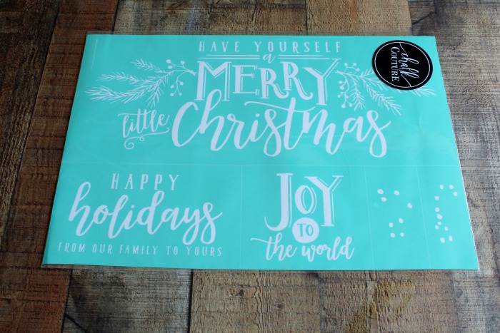 Make a Merry Little Christmas Chalkboard Sign tutorial at Knick of Time | knickoftime.net
