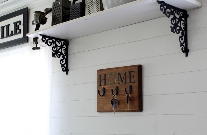 Chalk Couture Home & Wreath Club Couture on wood plaque by Knick of Time | knickoftime.net