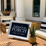 Welcome to Our Porch DIY Framed Sign