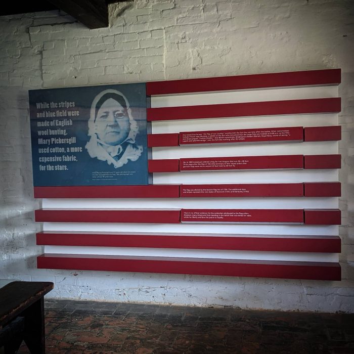 Fort McHenry display