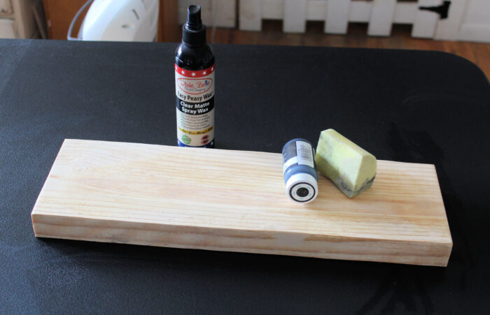 Dixie Belle Easy Peasy Spray Wax for DIY wood sign